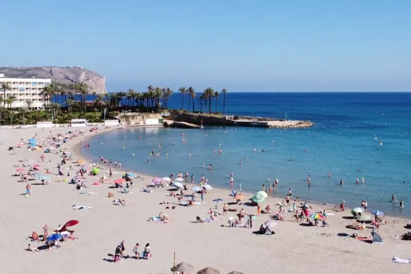 Het strand Playa de l'Arenal